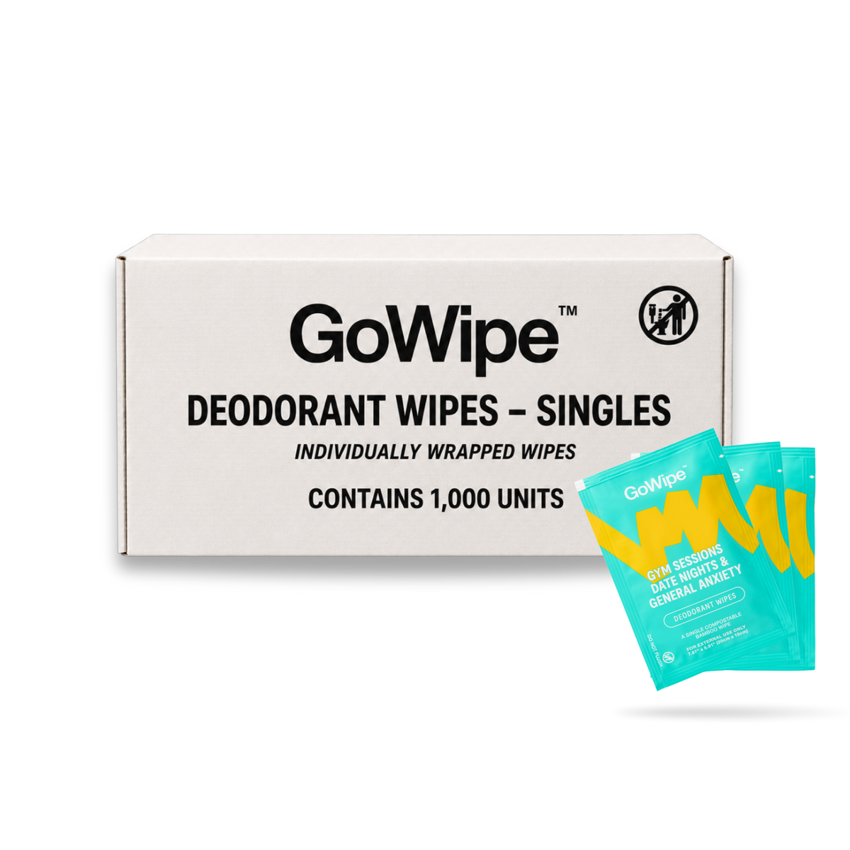 DEODORANT WIPES BULK CASES