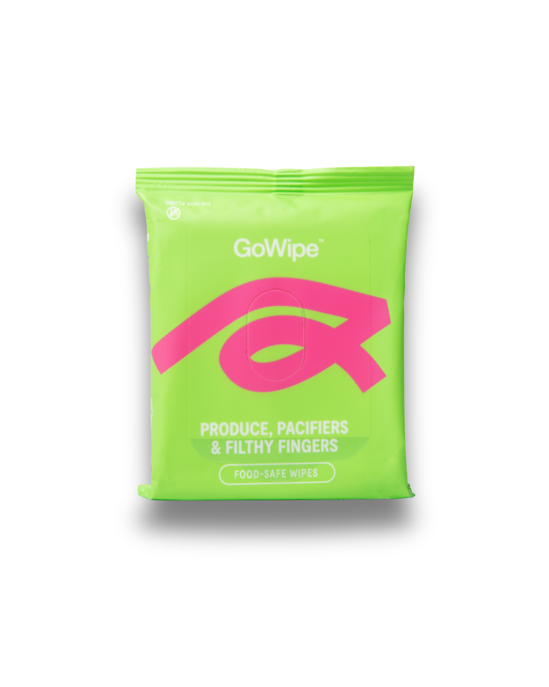 GoWipe Food-Safe Wipes 10 pack for fruits, vegetables, pacifiers, utensils, and food-safe cleanups