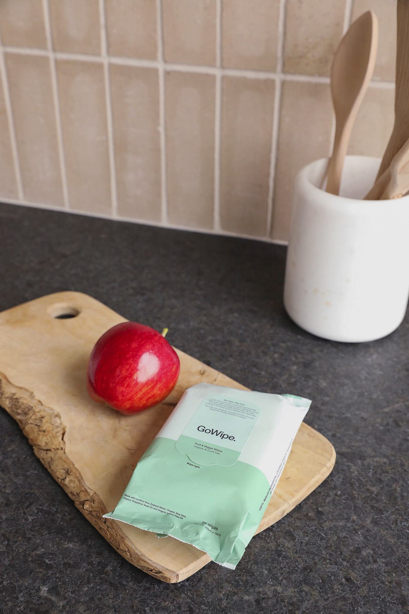 Fruit & Veggie Wipes -Case of 24 packs